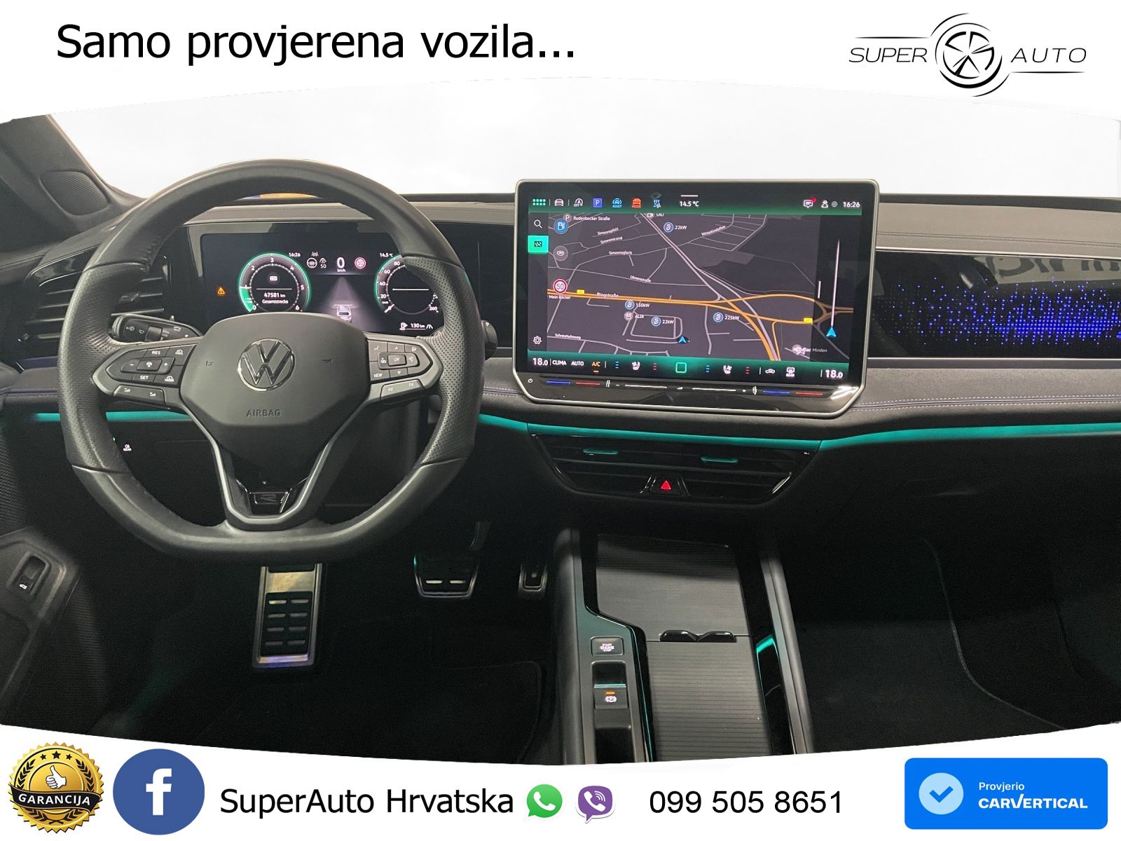 Volkswagen Passat Variant 2.0 TDI (193 KS) 4MOTION DSG R-Line LED+GR SJED+ACC