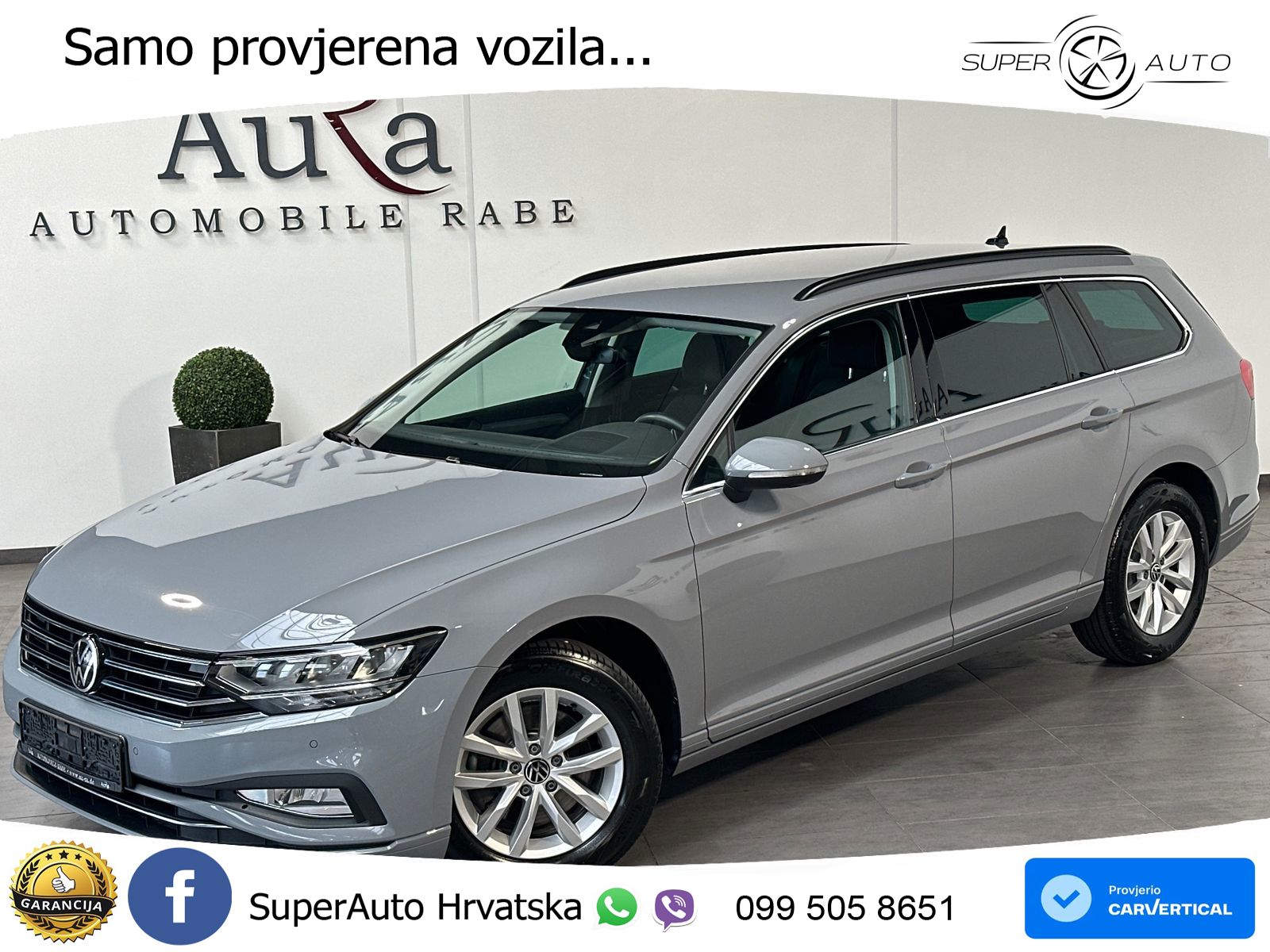 Volkswagen Passat Variant 2.0 TDI (150 KS) DSG Business LED+GR SJED+ACC