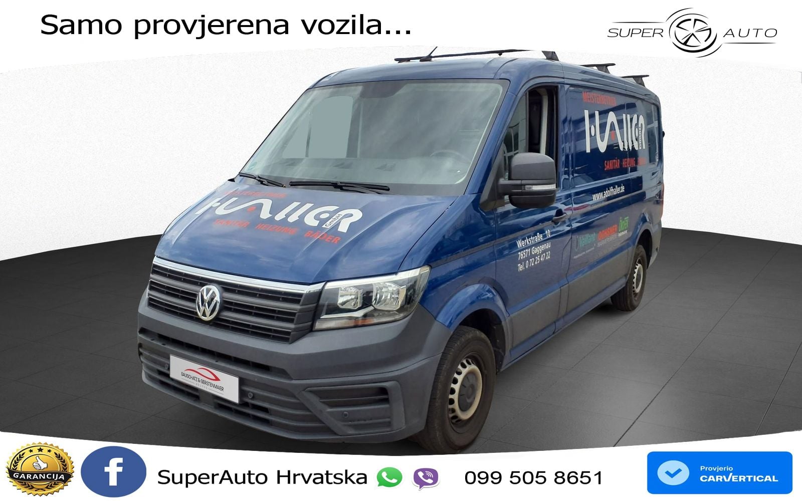 Volkswagen Crafter Kasten 30 mittellang FWD *AHK*PDC*RADIO* 102 KS