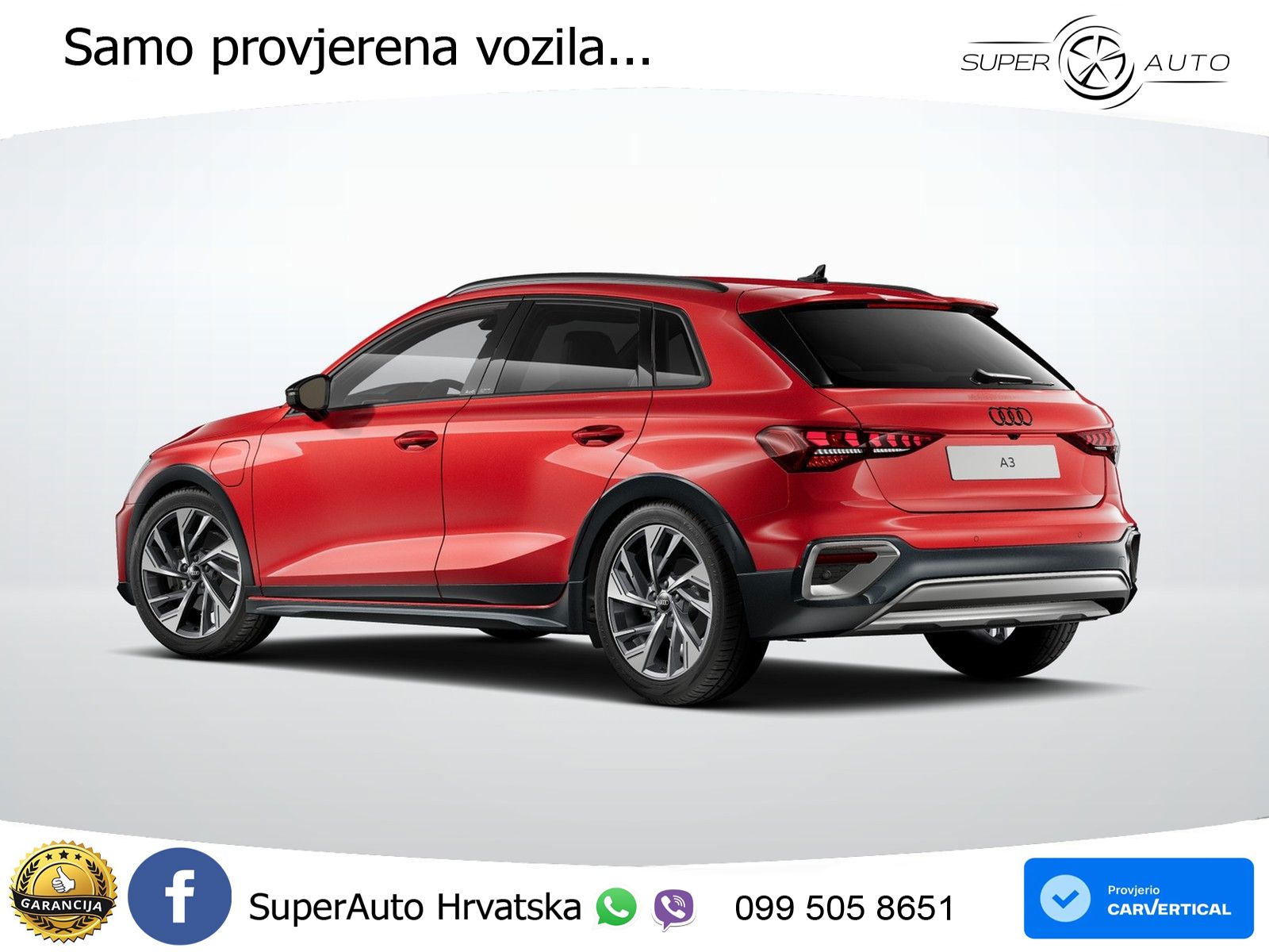 Audi A3 allstreet 40 TFSIe (204 KS) S tronic LED+GR SJED+ACC