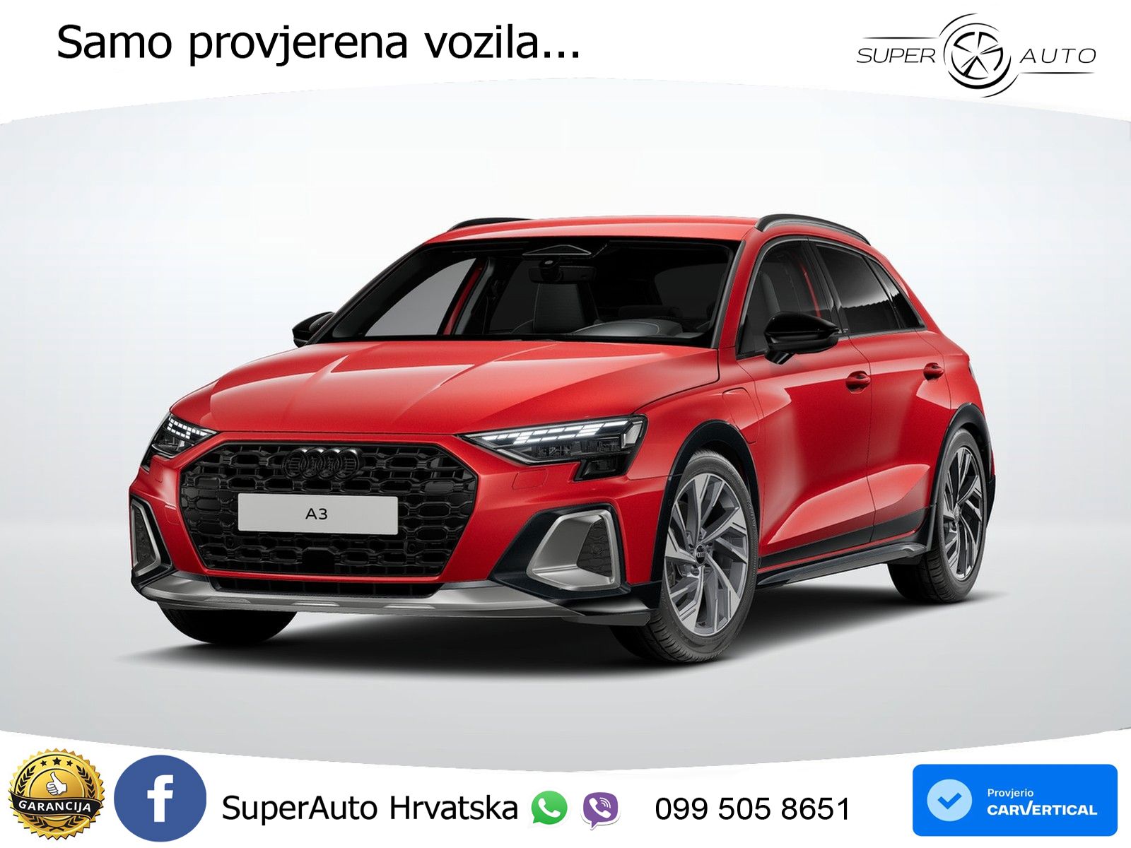 Audi A3 allstreet 40 TFSIe (204 KS) S tronic LED+GR SJED+ACC