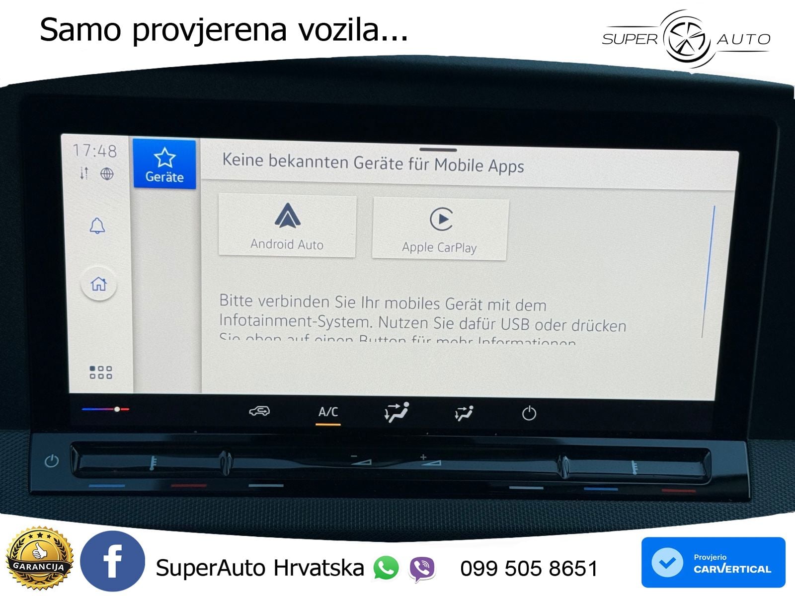Ford Transit Connect L2 Kasten*ACC*AHK*KLIMA 102 KS