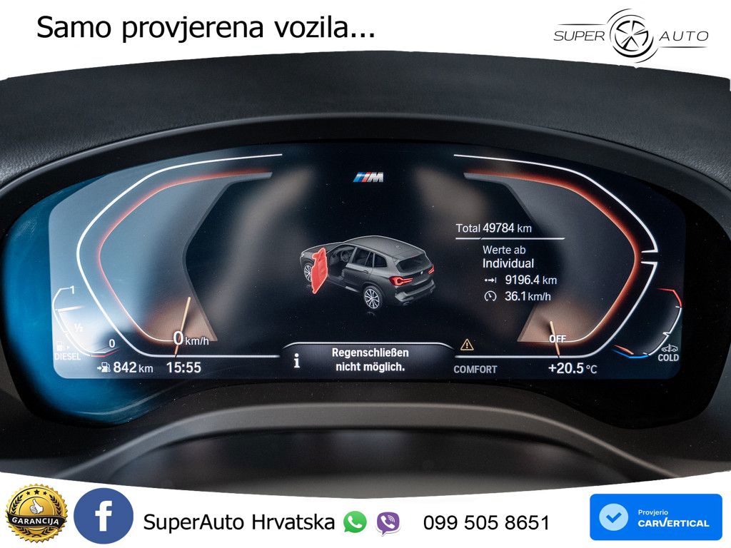 BMW X3 30d xDrive Steptronic M Sport LED+GR SJED+ACC
