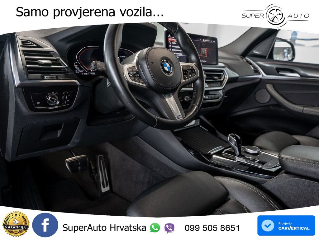 BMW X3 30d xDrive Steptronic M Sport LED+GR SJED+ACC