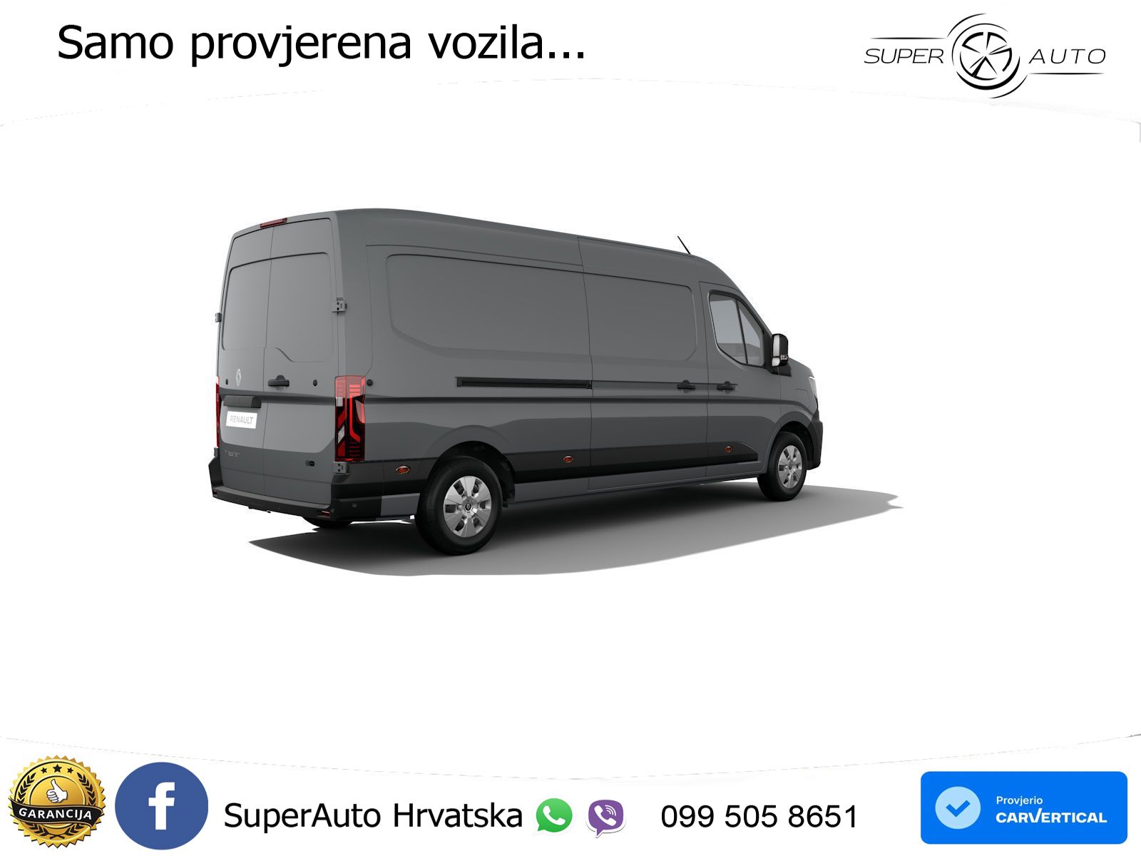 Renault Master Kawa E-Tech FWD Kasten Advance L3H2 4.0t 143 KS