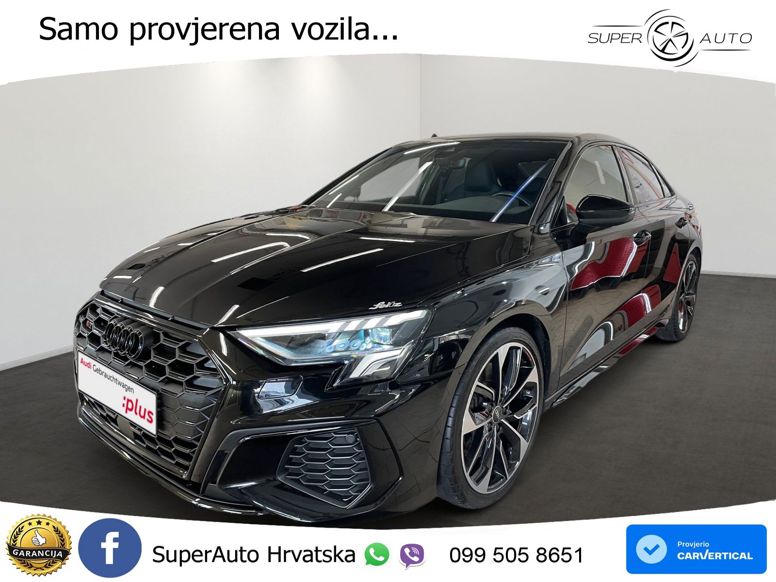 Audi S3 Limuzina 2.0 TFSI (310 KS) quattro S tronic