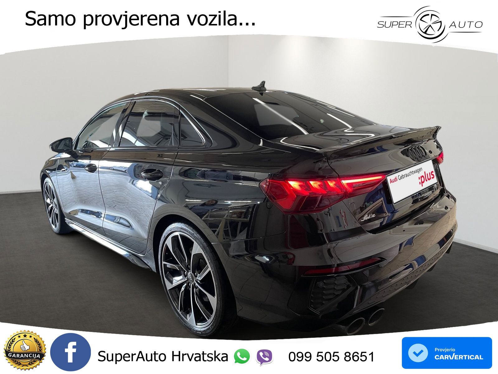 Audi S3 Limuzina 2.0 TFSI (310 KS) quattro S tronic