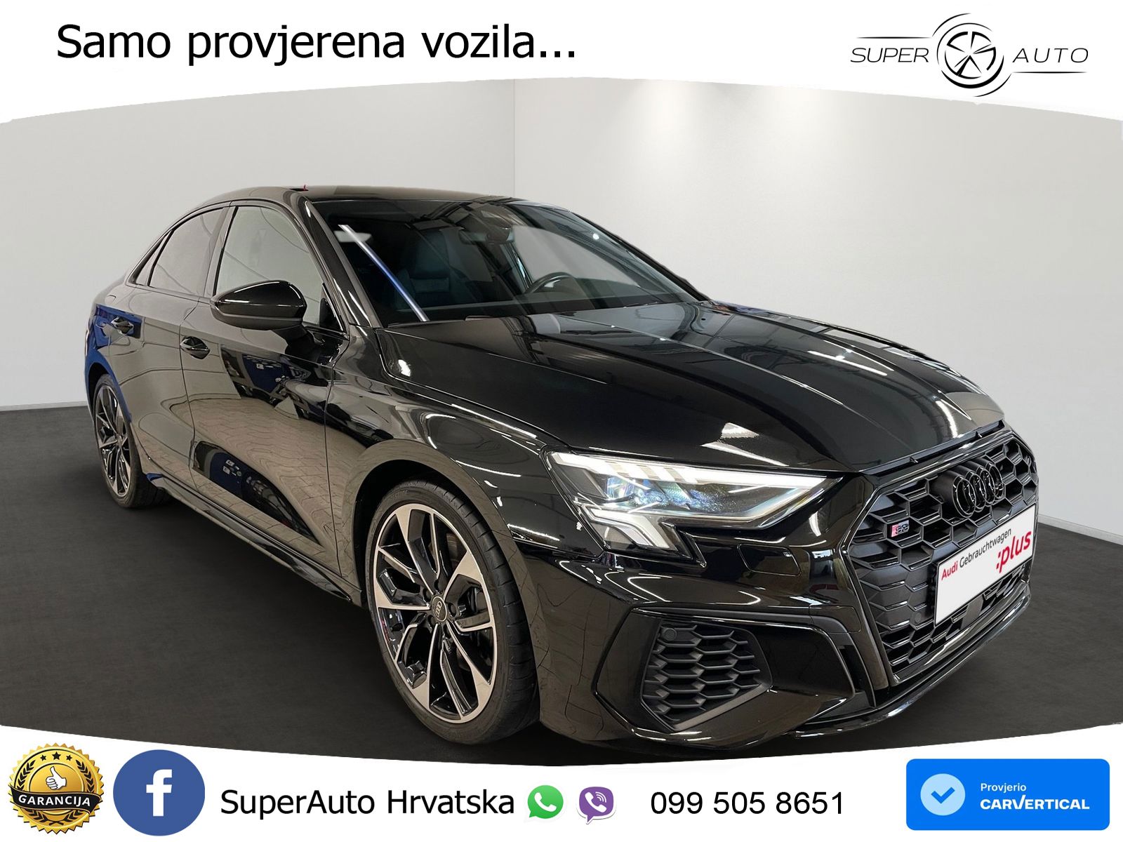 Audi S3 Limuzina 2.0 TFSI (310 KS) quattro S tronic