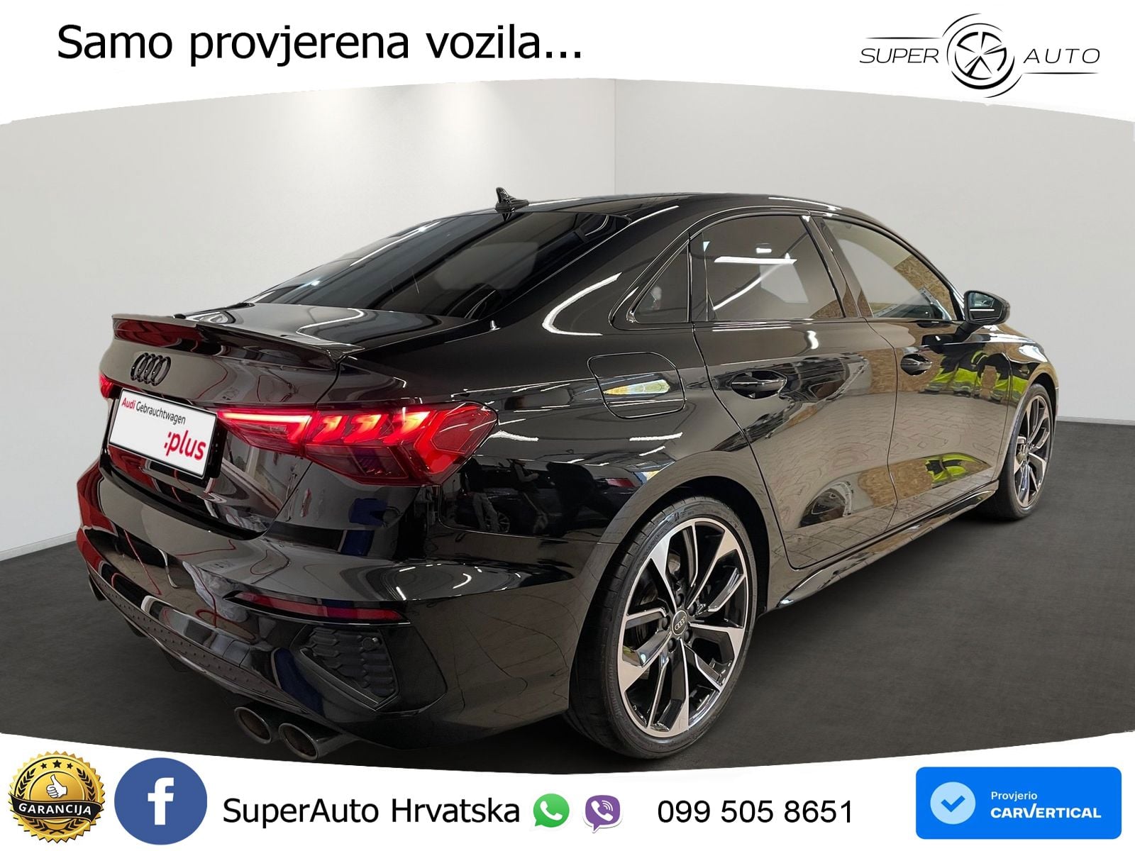 Audi S3 Limuzina 2.0 TFSI (310 KS) quattro S tronic