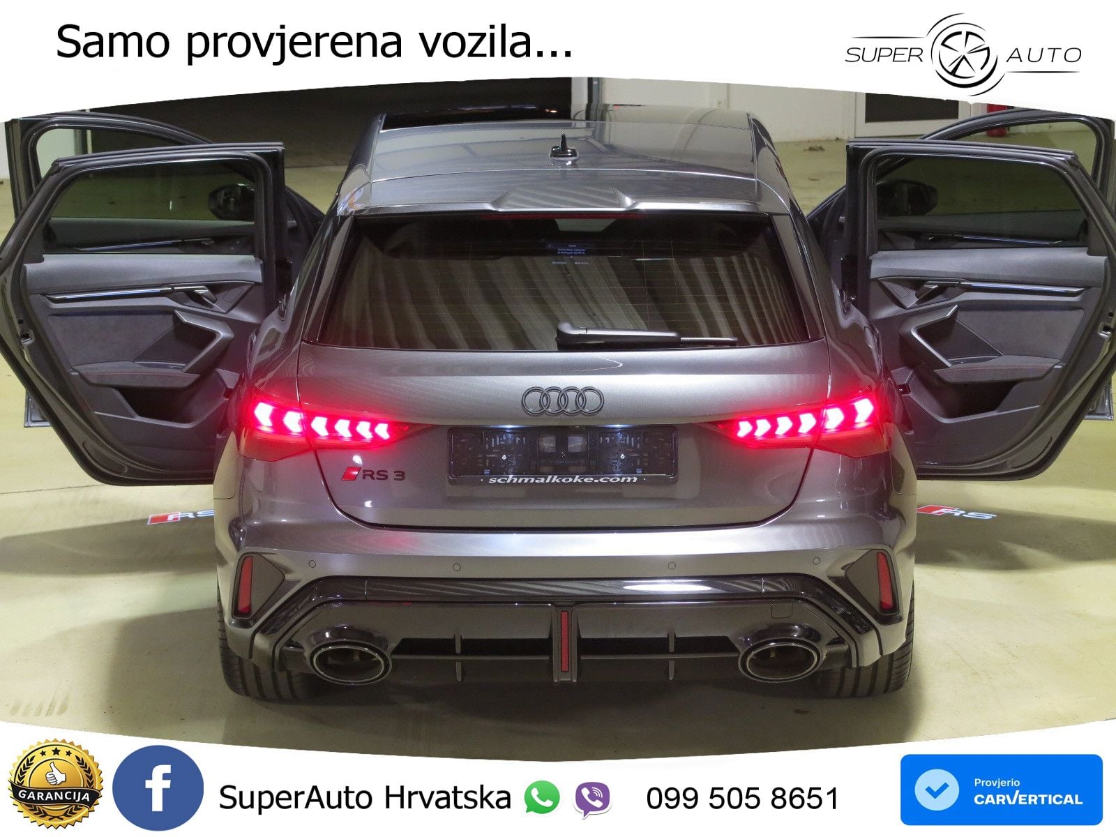 Audi RS3 Sedan 2.5 TFSI (400 KS) quattro S tronic LED+GR SJED+ACC