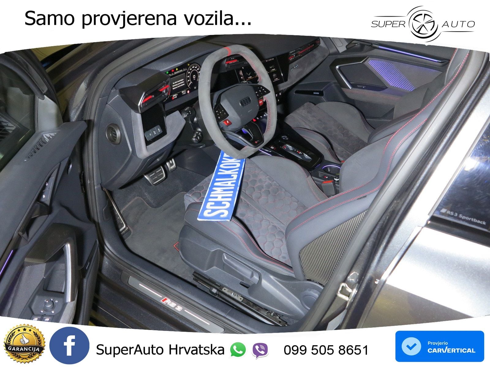 Audi RS3 Sedan 2.5 TFSI (400 KS) quattro S tronic LED+GR SJED+ACC