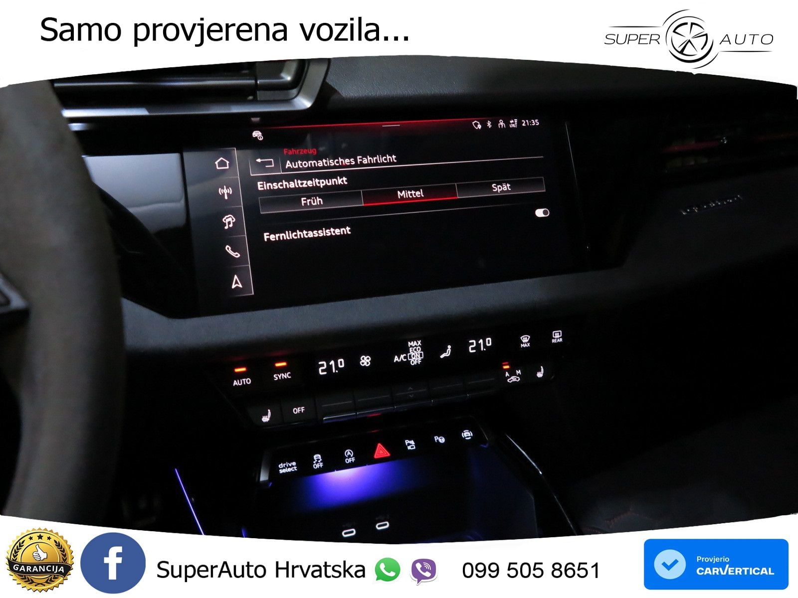 Audi RS3 Sedan 2.5 TFSI (400 KS) quattro S tronic LED+GR SJED+ACC