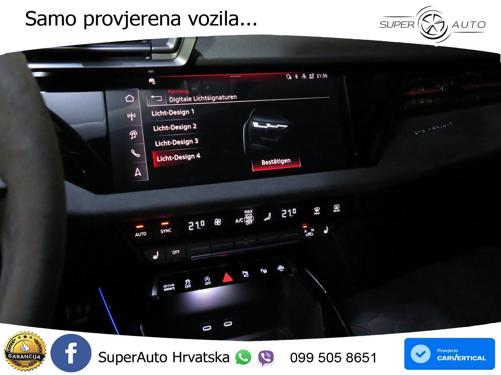 Audi RS3 Sedan 2.5 TFSI (400 KS) quattro S tronic LED+GR SJED+ACC