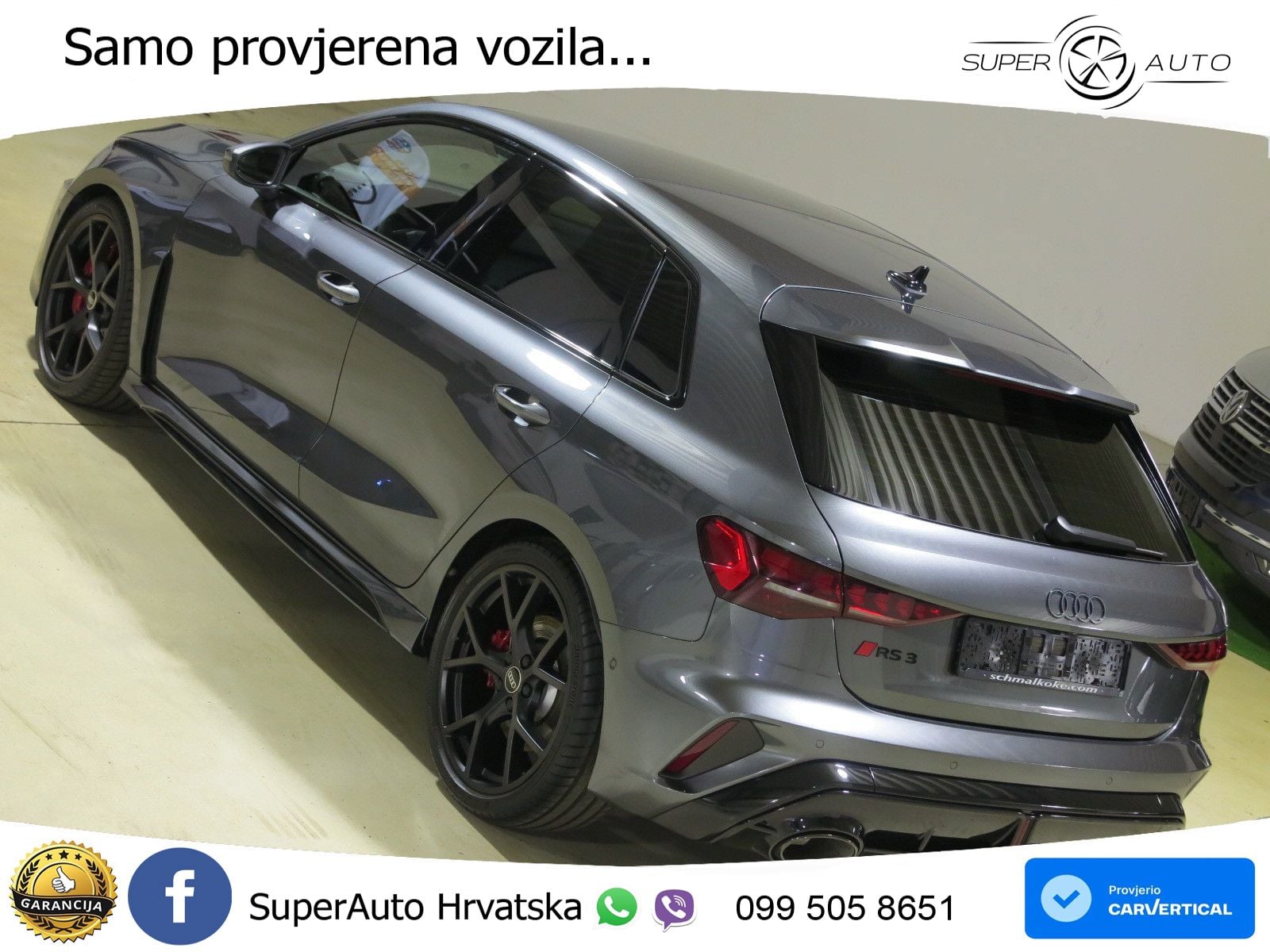 Audi RS3 Sedan 2.5 TFSI (400 KS) quattro S tronic LED+GR SJED+ACC