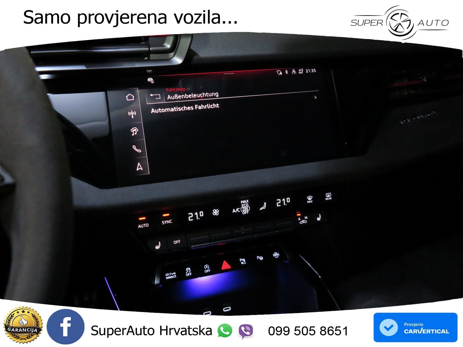 Audi RS3 Sedan 2.5 TFSI (400 KS) quattro S tronic LED+GR SJED+ACC