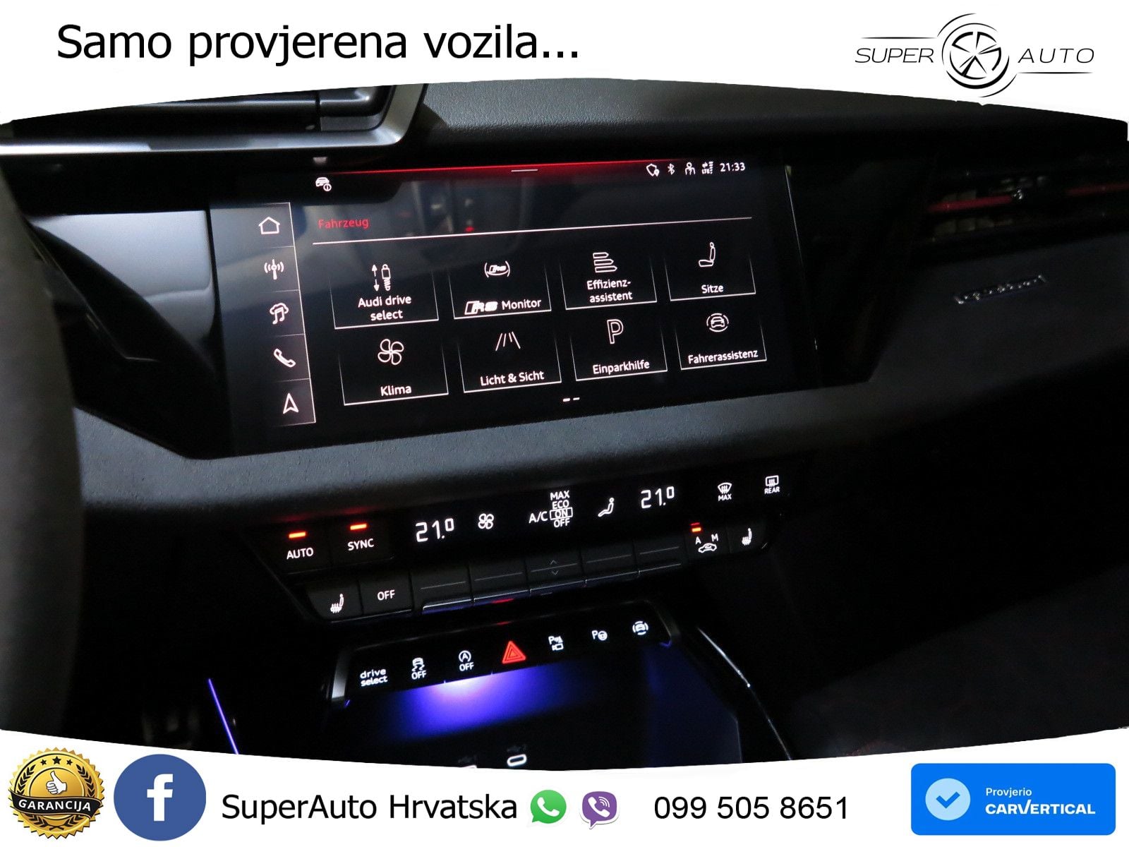 Audi RS3 Sedan 2.5 TFSI (400 KS) quattro S tronic LED+GR SJED+ACC
