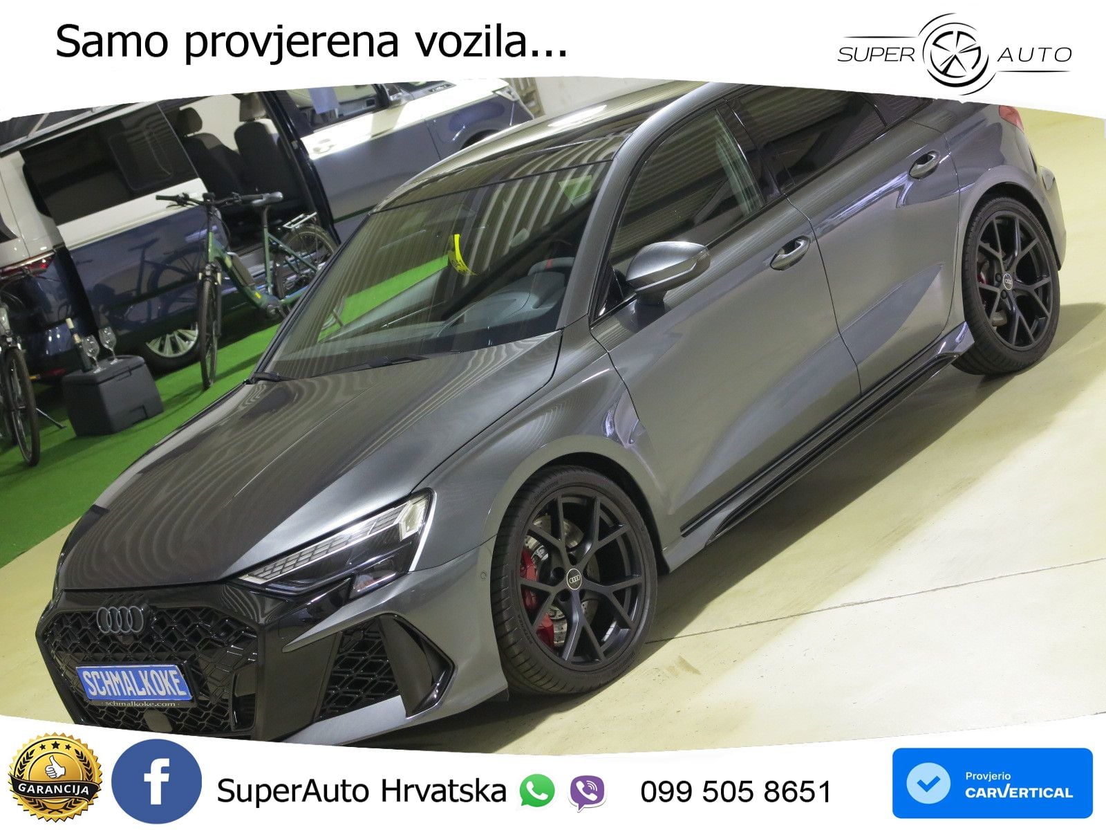 Audi RS3 Sedan 2.5 TFSI (400 KS) quattro S tronic LED+GR SJED+ACC