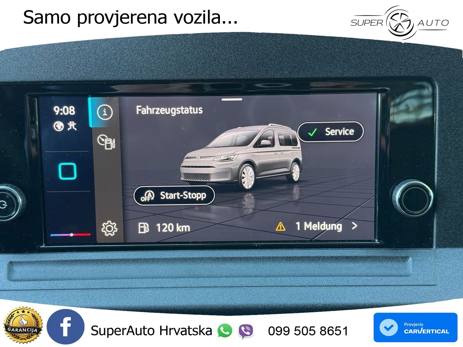 Volkswagen Caddy Cargo 1.5 TSI AHK+KAMERA+PDC+KLIMA+DAB+ 114 KS