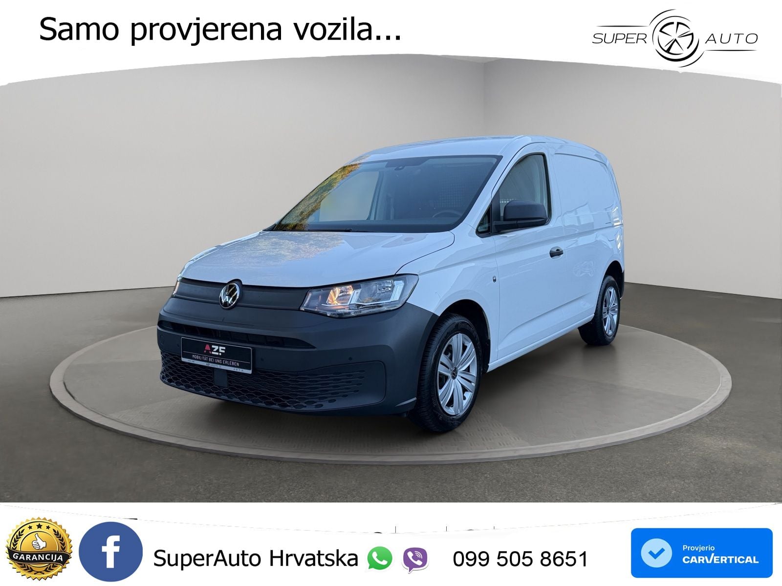Volkswagen Caddy Cargo 1.5 TSI AHK+KAMERA+PDC+KLIMA+DAB+ 114 KS