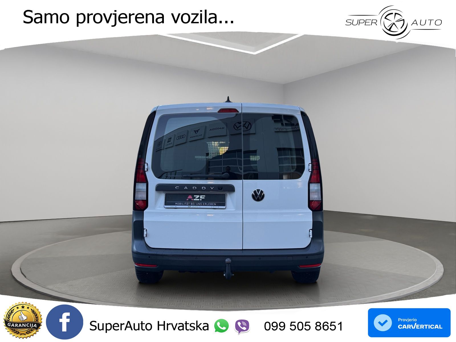 Volkswagen Caddy Cargo 1.5 TSI AHK+KAMERA+PDC+KLIMA+DAB+ 114 KS