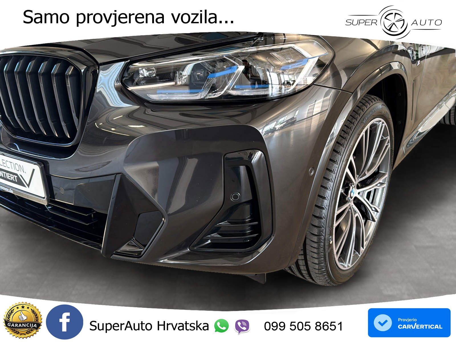 BMW X3 20d xDrive Steptronic M Sport LED+GR SJED+ACC