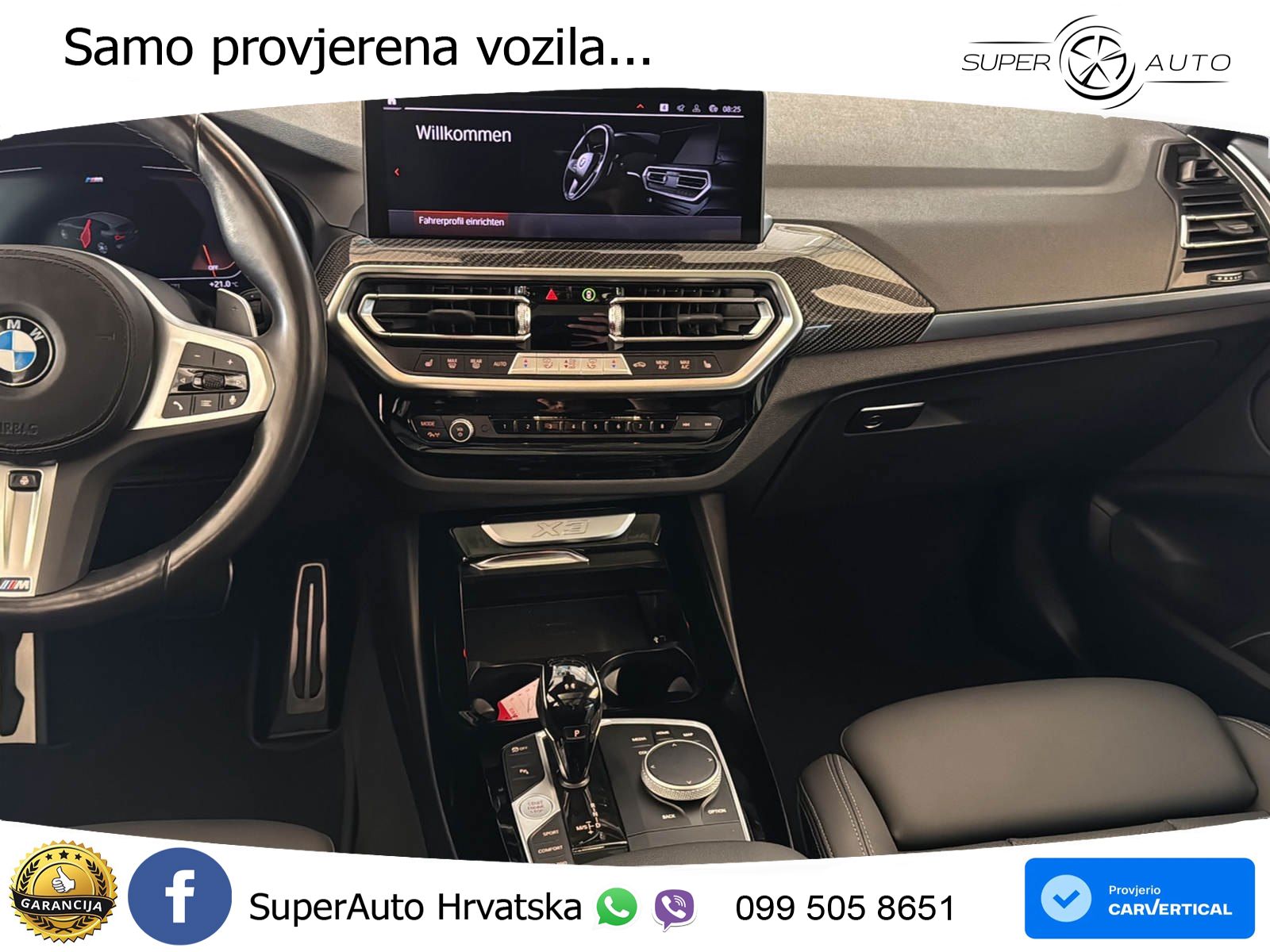 BMW X3 20d xDrive Steptronic M Sport LED+GR SJED+ACC