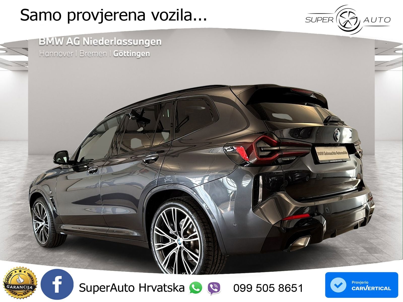 BMW X3 20d xDrive Steptronic M Sport LED+GR SJED+ACC