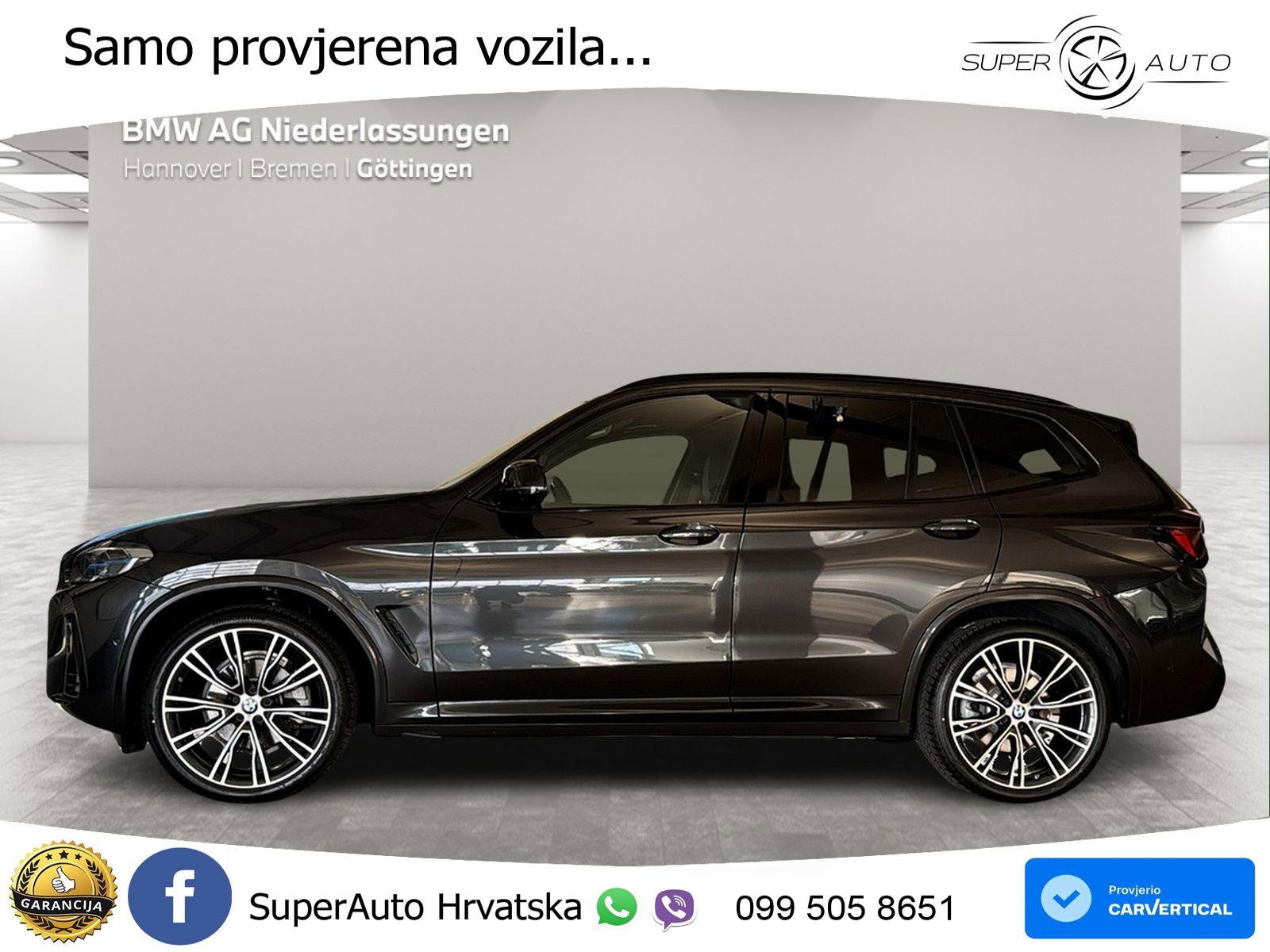 BMW X3 20d xDrive Steptronic M Sport LED+GR SJED+ACC