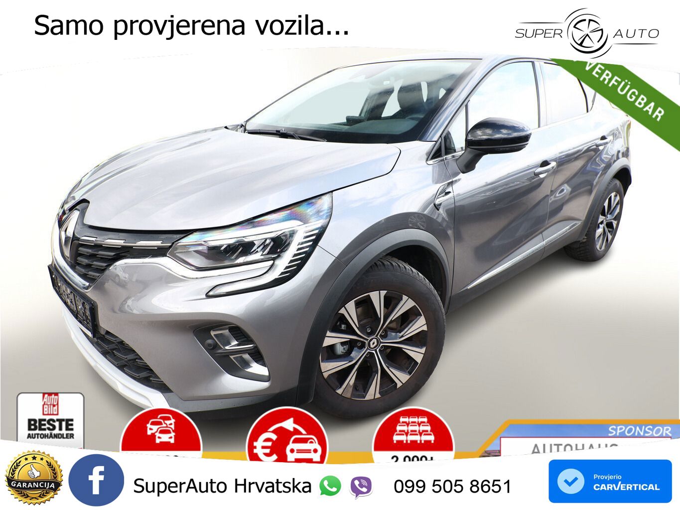 Renault Captur 1.3 TCe (140 KS) Techno