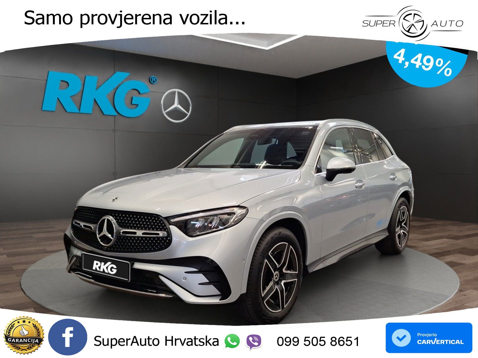 Mercedes GLC 200 (204 KS) 4MATIC 9G-TRONIC AMG ACC+GR SJED+360+PANO