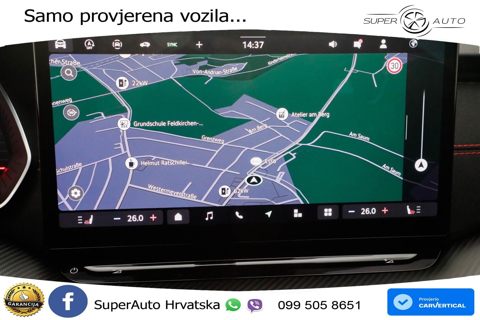 Škoda Octavia Combi RS 2.0 TSI (265 KS) DSG LED+GR SJED+ACC
