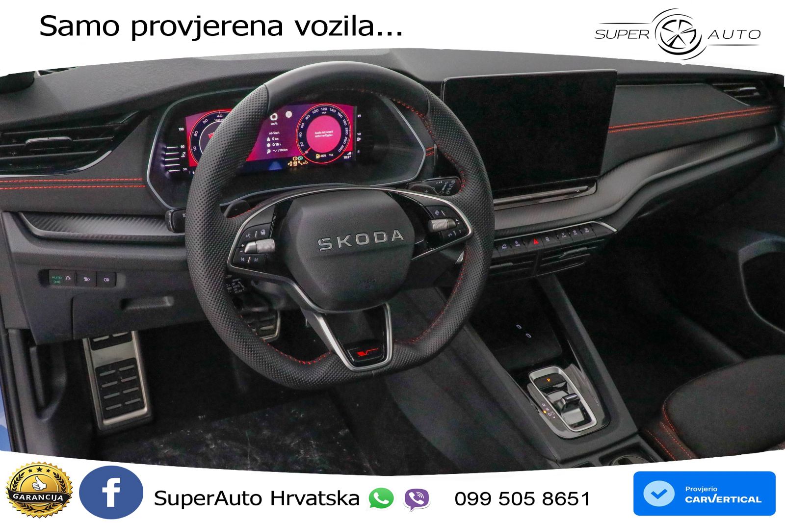 Škoda Octavia Combi RS 2.0 TSI (265 KS) DSG LED+GR SJED+ACC