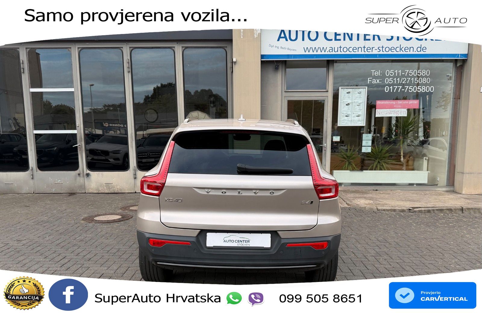Volvo XC40 2.0 B4 AWD 197 KS Automatic LED+GR SJED+ACC