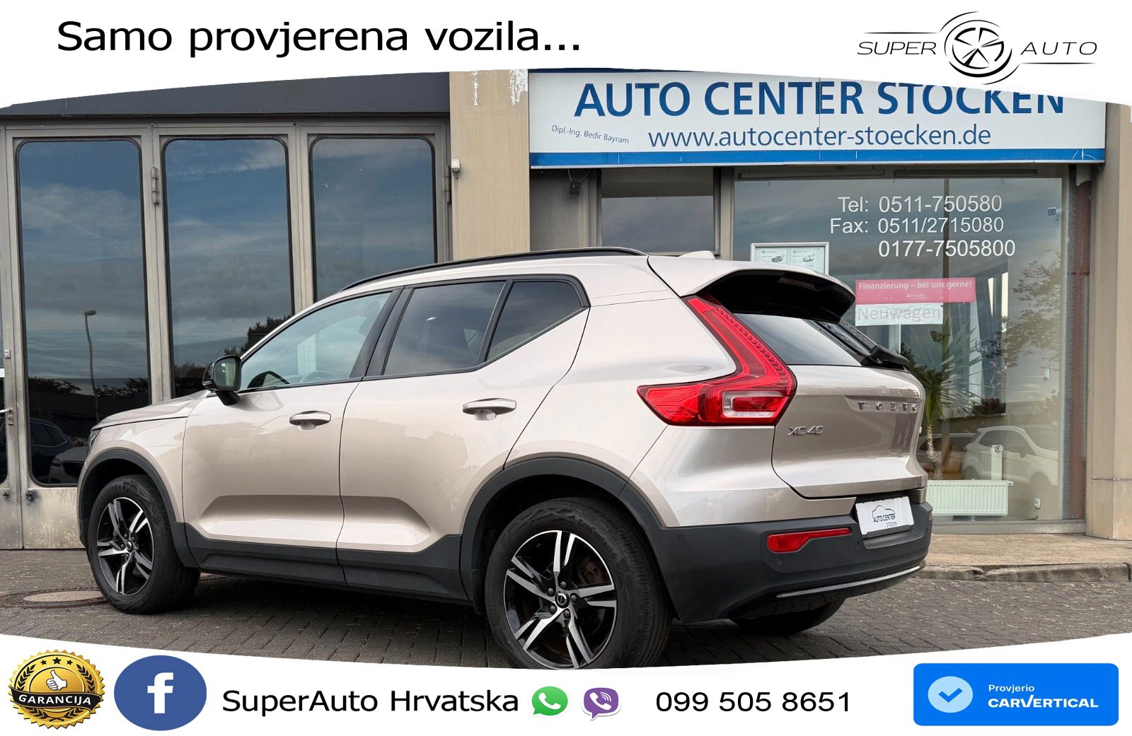 Volvo XC40 2.0 B4 AWD 197 KS Automatic LED+GR SJED+ACC