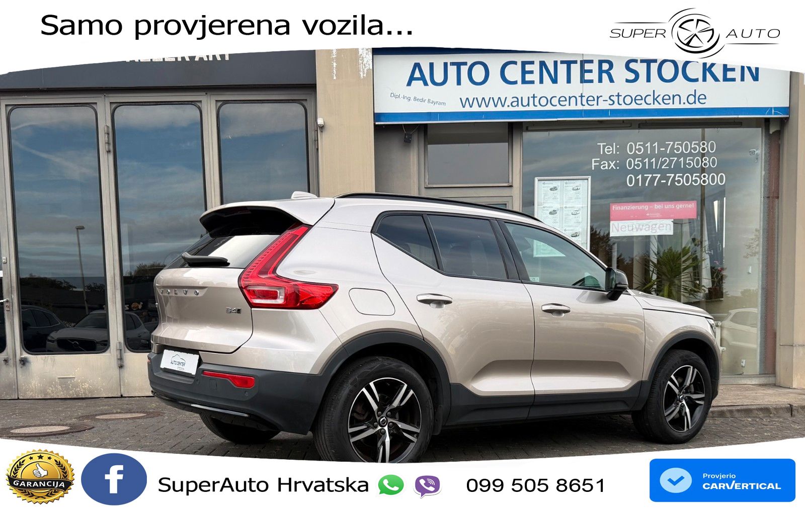 Volvo XC40 2.0 B4 AWD 197 KS Automatic LED+GR SJED+ACC