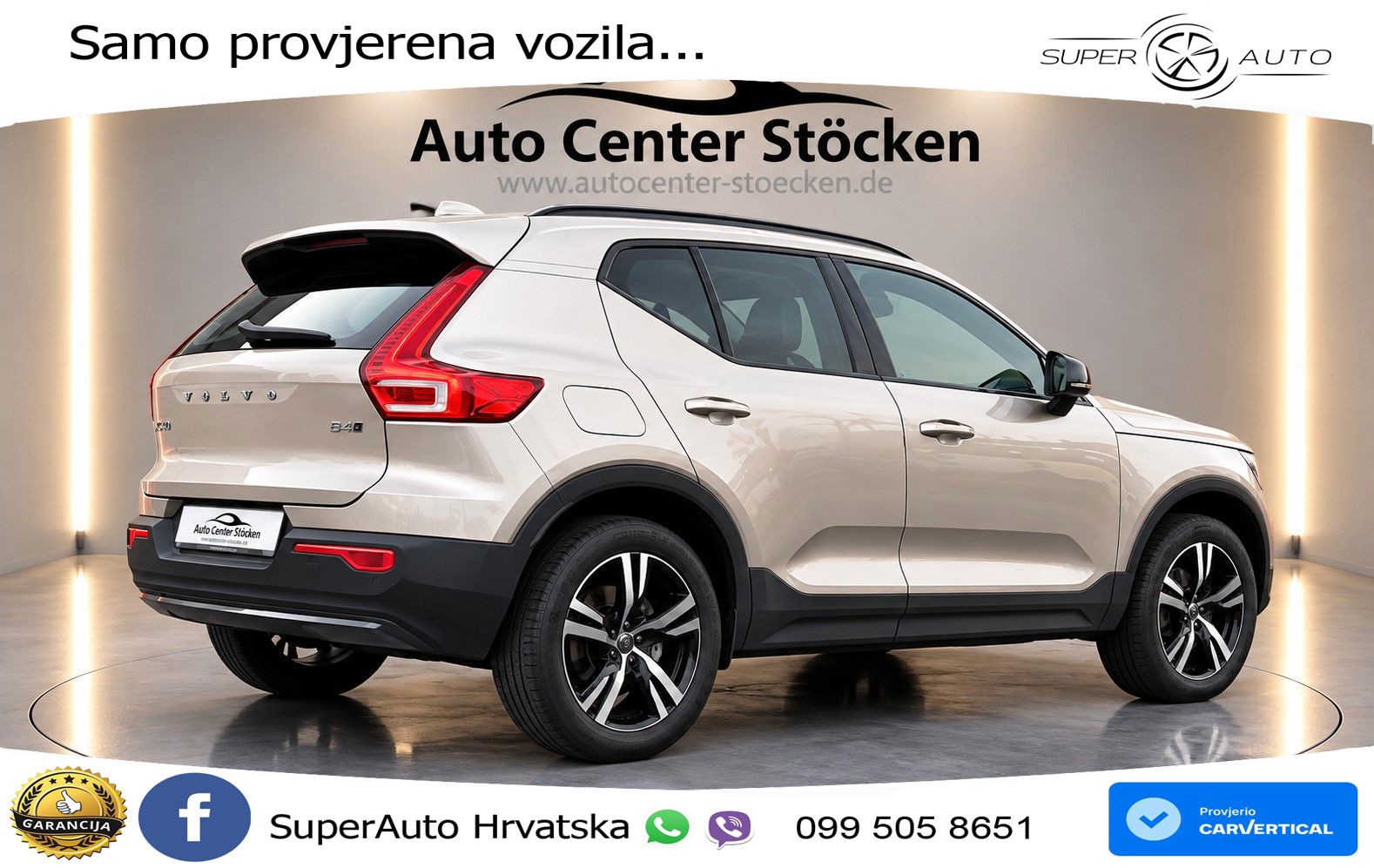 Volvo XC40 2.0 B4 AWD 197 KS Automatic LED+GR SJED+ACC