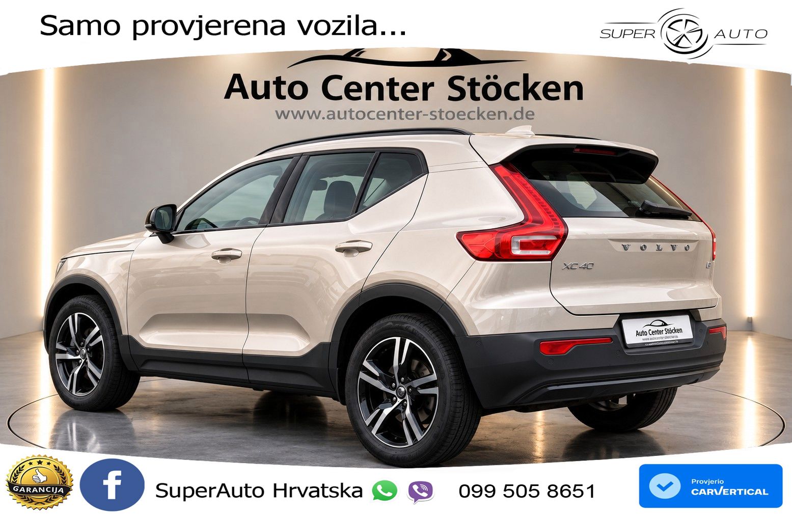 Volvo XC40 2.0 B4 AWD 197 KS Automatic LED+GR SJED+ACC