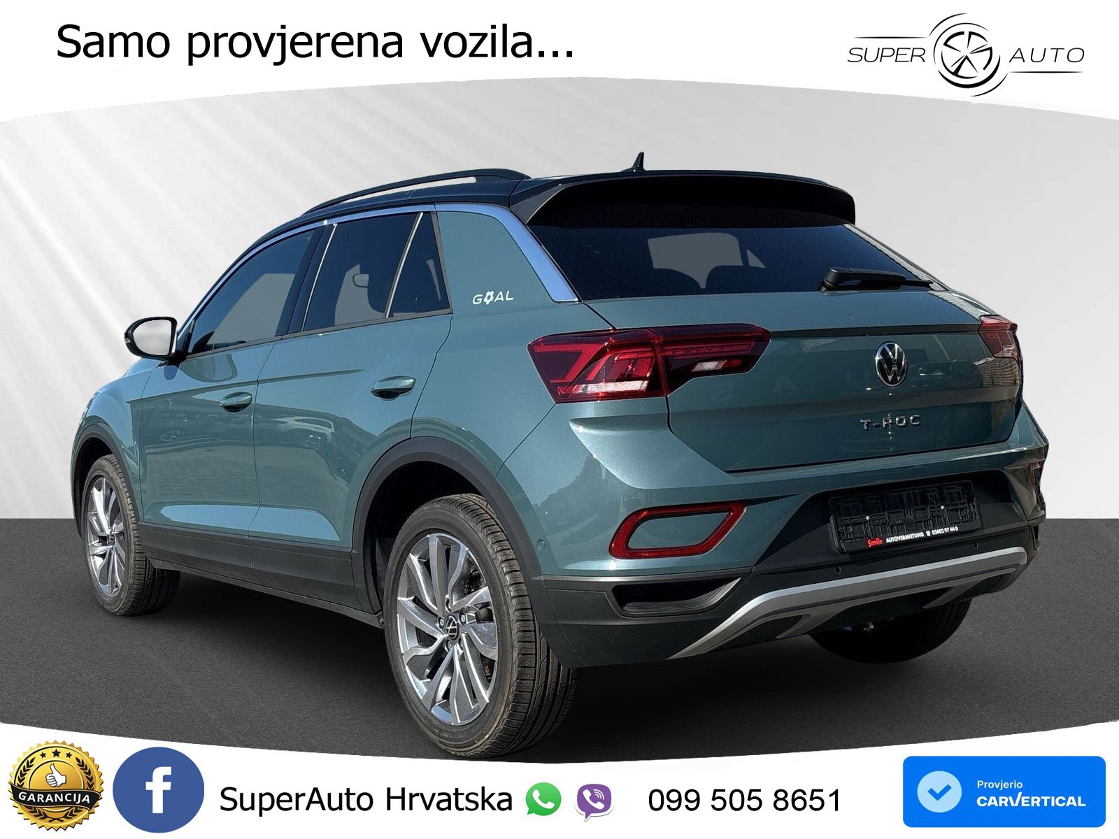 Volkswagen T-Roc 1.5 TSI (150 KS) DSG LED+GR SJED+ACC