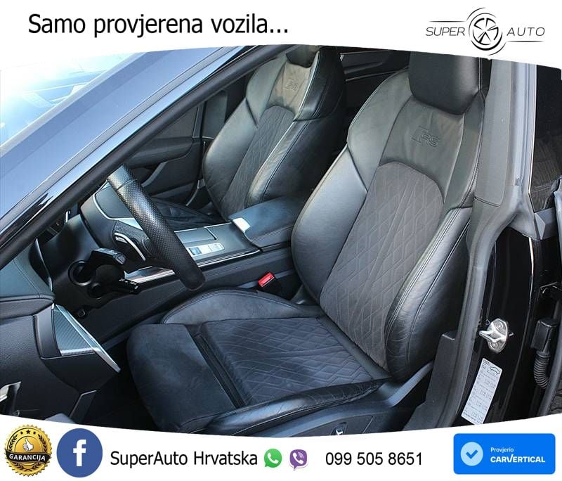 Audi RS7 4.0 TFSI V8 (600 KS) quattro tiptronic ZRAČNI+ACC+GR SJED+KAM