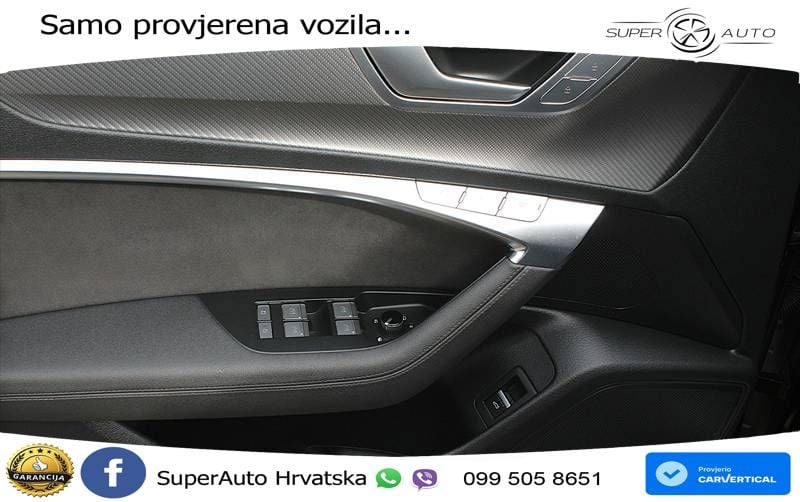 Audi RS7 4.0 TFSI V8 (600 KS) quattro tiptronic ZRAČNI+ACC+GR SJED+KAM