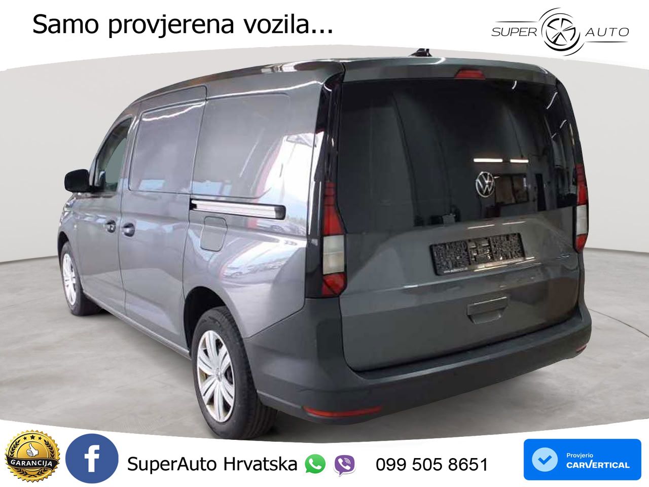 Volkswagen Caddy Cargo 2.0 TDI Maxi Navi ACC PDC 122 KS