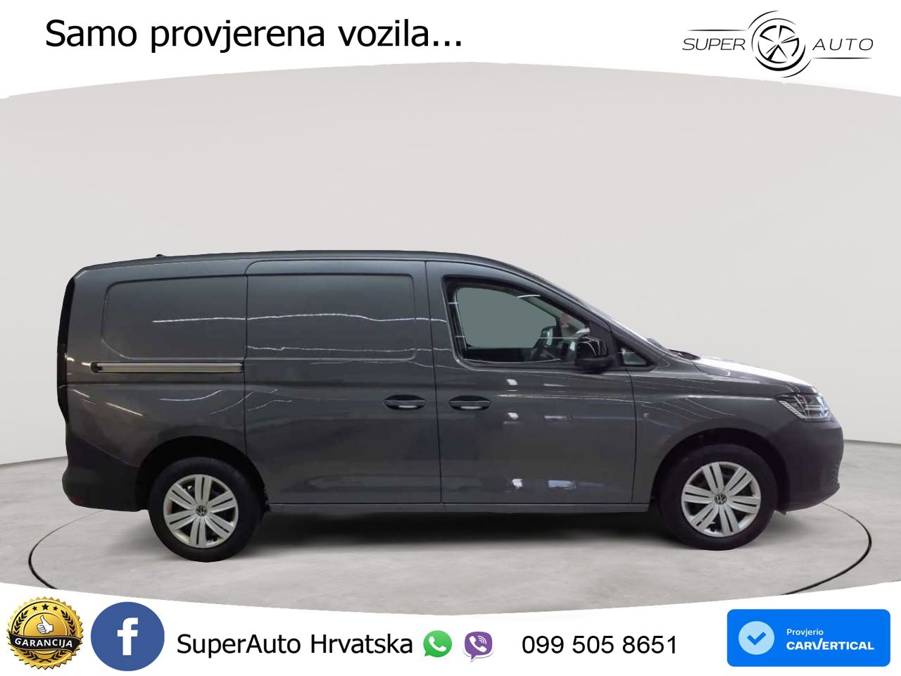 Volkswagen Caddy Cargo 2.0 TDI Maxi Navi ACC PDC 122 KS