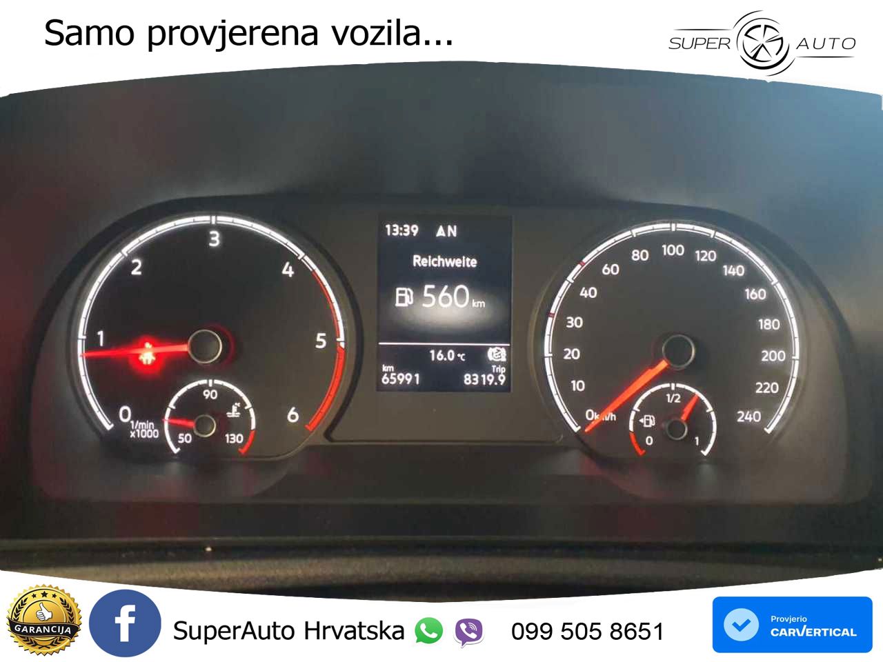 Volkswagen Caddy Cargo 2.0 TDI Maxi Navi ACC PDC 122 KS