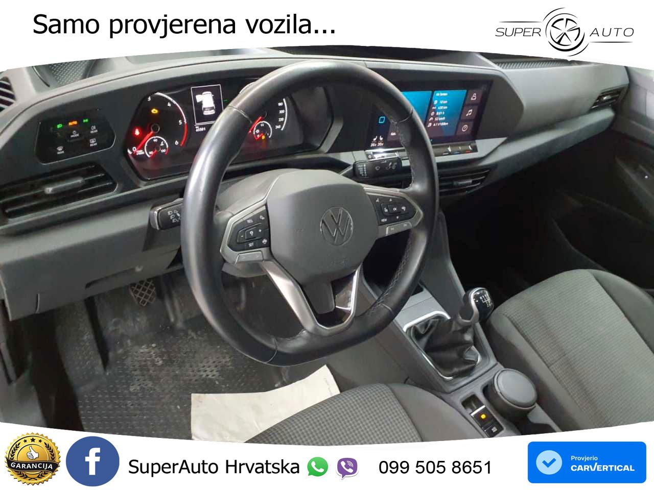 Volkswagen Caddy Cargo 2.0 TDI Maxi Navi ACC PDC 122 KS