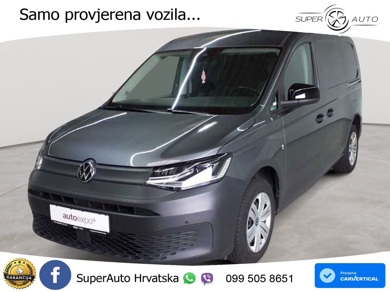 Volkswagen Caddy Cargo 2.0 TDI Maxi Navi ACC PDC 122 KS