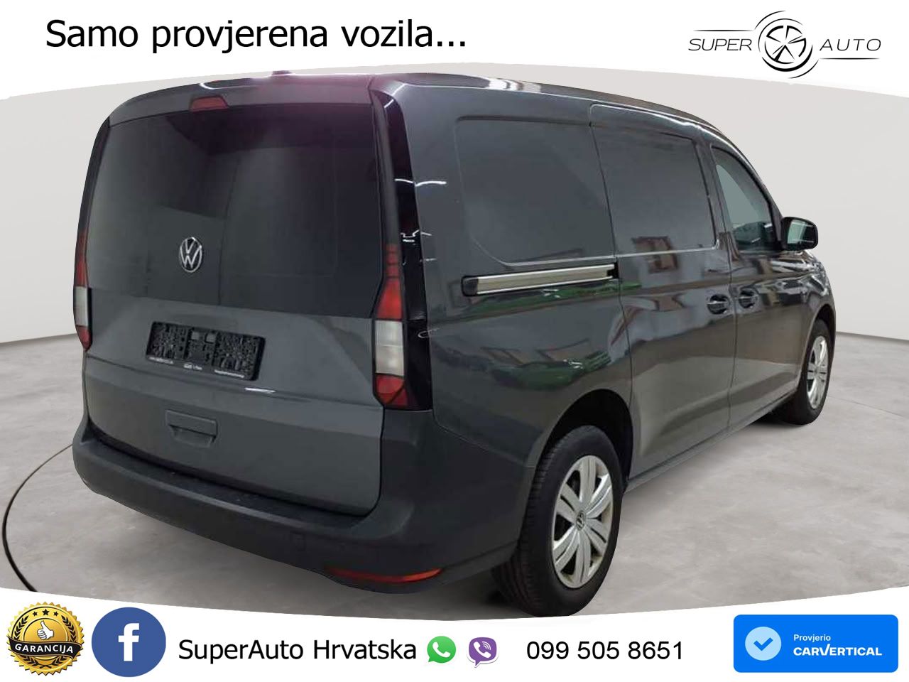 Volkswagen Caddy Cargo 2.0 TDI Maxi Navi ACC PDC 122 KS