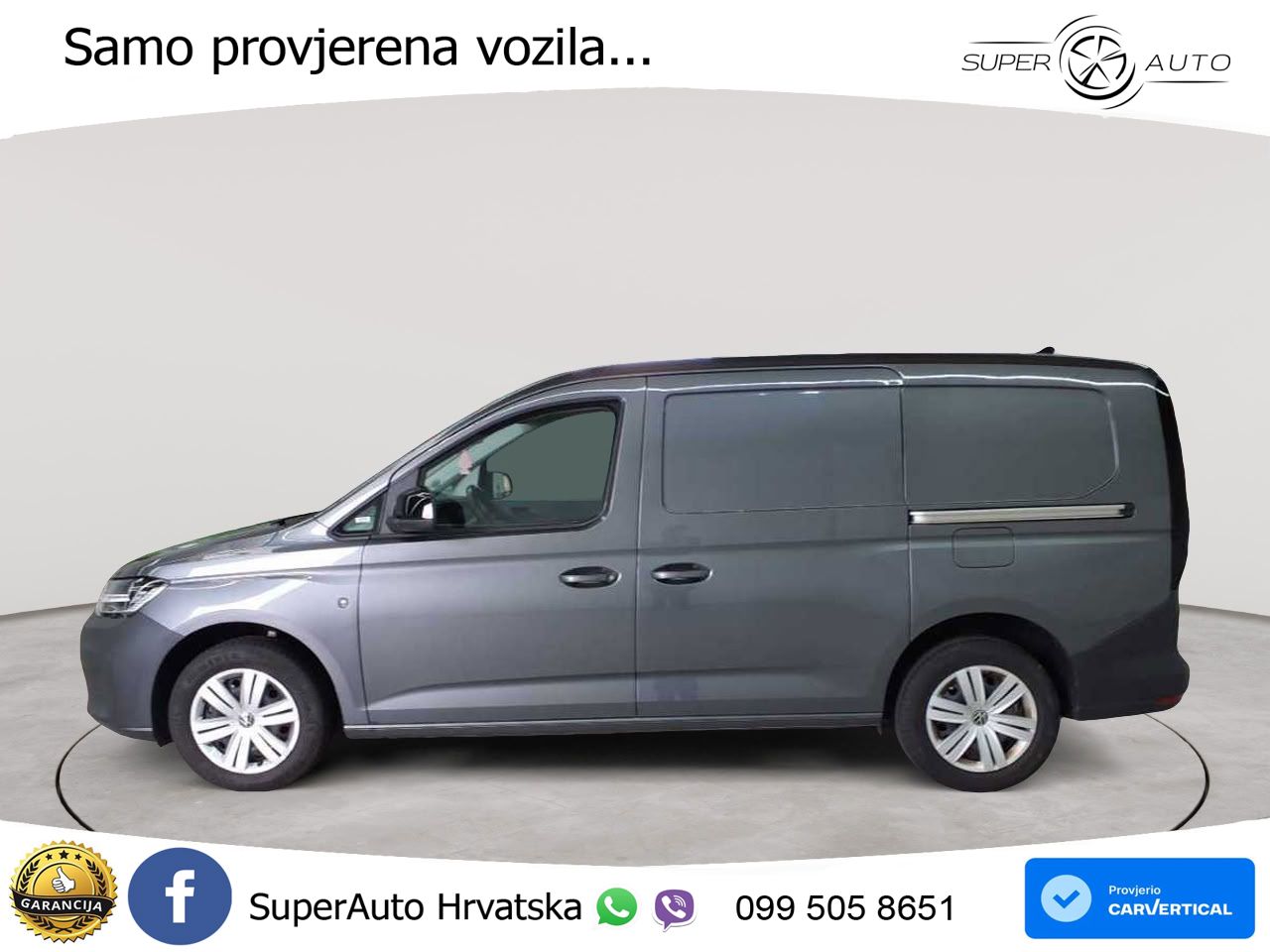Volkswagen Caddy Cargo 2.0 TDI Maxi Navi ACC PDC 122 KS