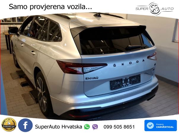 Škoda Enyaq iV 80 82 kWh (204 KS) SportLine LED+GR SJED+ACC