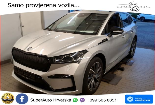 Škoda Enyaq iV 80 82 kWh (204 KS) SportLine LED+GR SJED+ACC