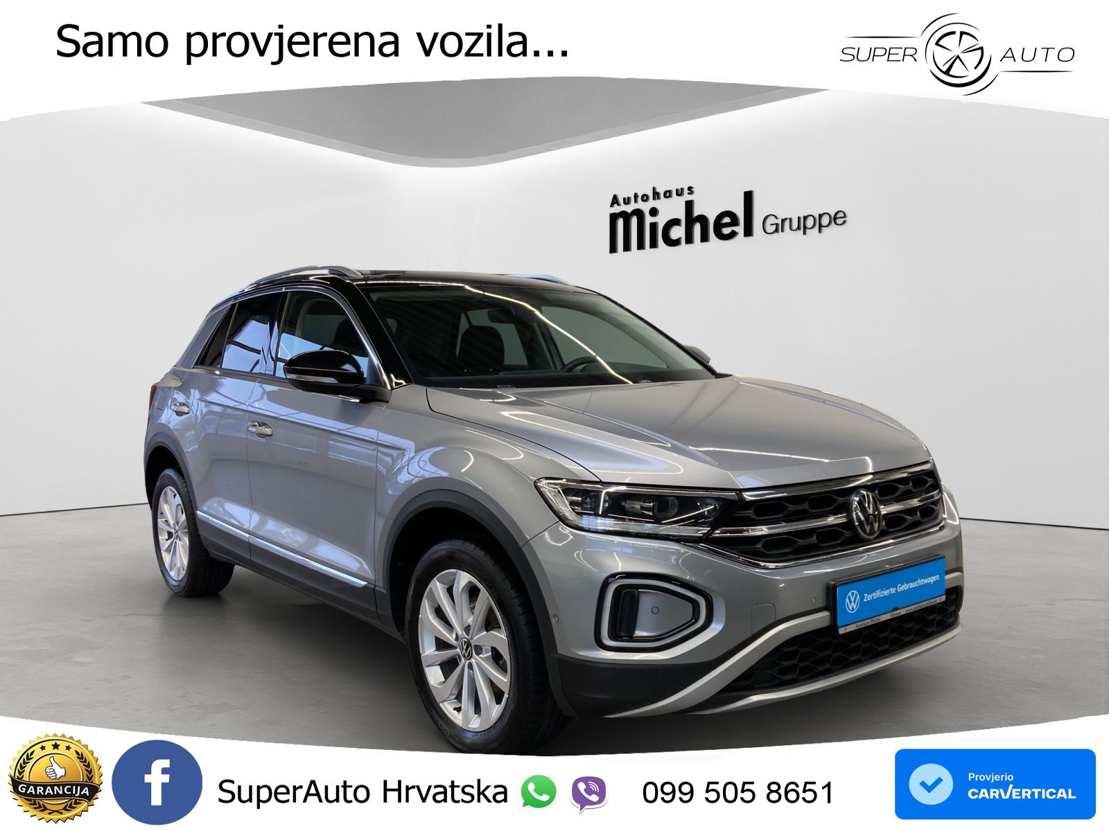 Volkswagen T-Roc I 1.5 TSI (150 KS) DSG LED+GR SJED+ACC